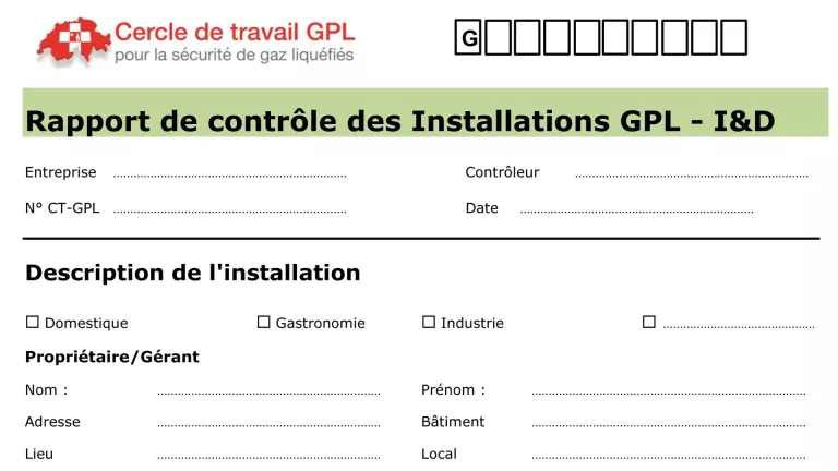 Contrôles périodiques du gaz: Intervales et personnes autorisées