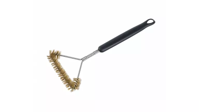 Brosse accessoire pour barbecue Outdoorchef en laiton en forme de triangle