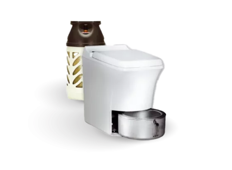 Verbrennungstoilette Cinderella Freedom Toilette