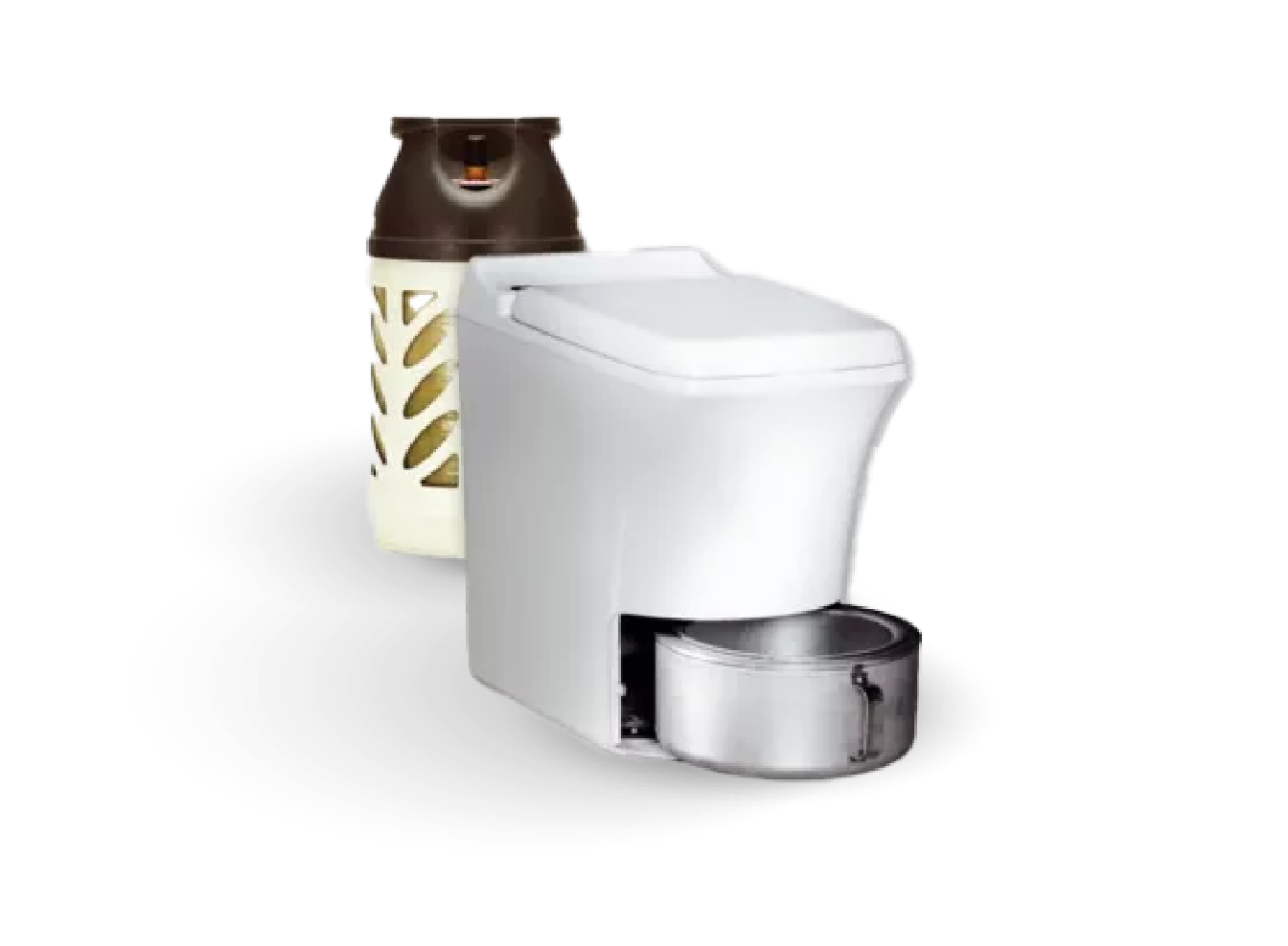 Verbrennungstoilette Cinderella Freedom Toilette